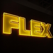 FLEX イベント用オリジナルネオンサイン