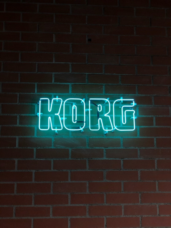 KORG オリジナルネオンサイン